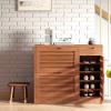 Solid Wood Stool Wooden Small Foot Step Stools Wood Seat Comfortable Sitting Strong Legs Stool Minimalist Loft Solid Wooden Stool Home Dcor Stylish Minimal Classic Room Decorations Wooden Bench view 2
