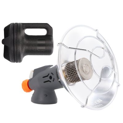 Omabeta Portable Space Heater, Portable Outdoor Heater Strong Heat Power Prevent Burns Fire Adjustable Auxiliary Igniter Butane Camping Stove