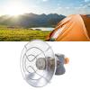 Omabeta Portable Space Heater, Portable Outdoor Heater Strong Heat Power Prevent Burns Fire Adjustable Auxiliary Igniter Butane Camping Stove view 2