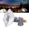 Omabeta Portable Space Heater, Portable Outdoor Heater Strong Heat Power Prevent Burns Fire Adjustable Auxiliary Igniter Butane Camping Stove view 4