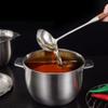 Hemoton Oil Container Kitchen Multi-purpose Oil Storage Basin Restaurant Stainless Steel view 2