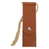 Cabilock Leather Cutlery Set Picnic Cutlery Bag Hanging Flatware Bag Flatware with Hanging Rope Utensil Storage Storage Pouch Dinnerware Outdoor view 1