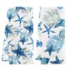 Hand Towel Set 2 Pack Decorate Your Kitchen Dcor Home Dcor -Bath Towels Kitchen Linens (Shore Living Sea Life) view 1
