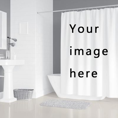 BeSpring Custom Photo Shower Curtains Custom Image Shower Curtain Custom Shower Curtain Personalized Shower Curtain(80x72inch)