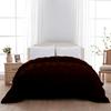 1 Piece Cotton Brown Duvet Insert Eastern King 116'' x 108''Comforter Pinch Plated Design 600 GSM Medium Warm Ultra Soft Cloud Fluffy view 1