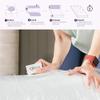 NapQueen Twin Mattress, 14 Inch Elizabeth Cooling Gel Memory Foam Mattress, Twin Bed Mattress in a Box, CertiPUR-US Certified, Medium Firm, Breathable Soft Fabric Cover view 3
