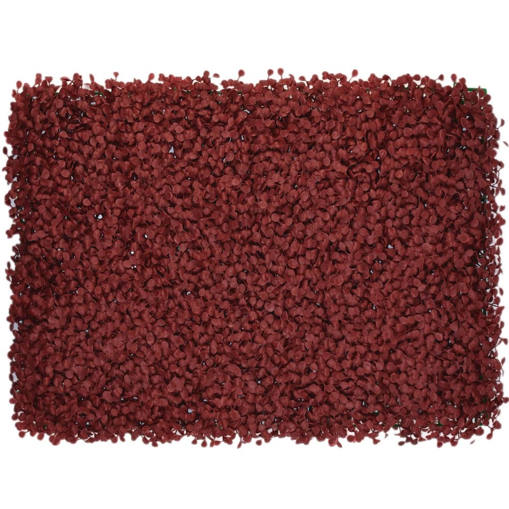 QIAOH Artificial Boxwood Hedge Mat with Cable Ties 2PCS, Grass Wall Backdrop Artificial, Artificial Fence Wall, Privacy Fence Screen Greenery Panel Outdoor Decor, Garden