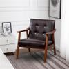 Home Square Natalie Furniture Accent Chair in Espresso - Set of 2 view 2