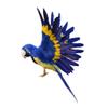 Easnea VARIOUS Decoration Wire Christmas Model Artificial Birds Lifelike Feathered Tree Craft - Parrot Blue, as described view 4