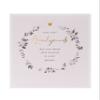 UK Greetings Wedding Card for Him/Her/Friend - Wreath Design view 1