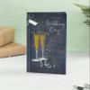 UK Greetings Wedding Card for Him/Her/Friend - Champagne Design view 3