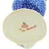 Polmedia Polish Pottery Santa Shaped Jar UNIKAT - Simply Blue Pattern Handmade in Boleslawiec Poland + Certificate of Authenticity view 4