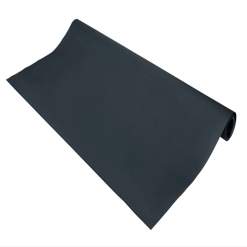 Wenko Black Splash Protection mat, Floor Protection mat with Anti-Slip Effect for Under The Barbecue, Waterproof mat Perfect for Outdoor use, Protects The Surface from Grease Splashes, 120 x 60 cm