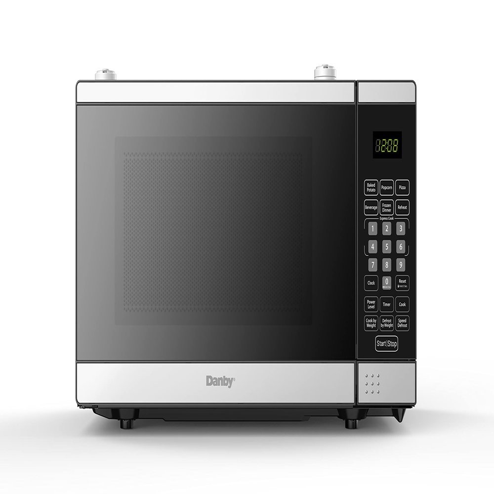 Danby Designer DDMW007501G1 0.7 cu ft Countertop Microwave in Stainless Steel