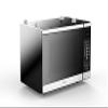 Danby Designer DDMW007501G1 0.7 cu ft Countertop Microwave in Stainless Steel view 3
