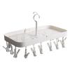 MMXYYUU Multi-Functional Drying Rack with Multiple Clips  Sock Hanger  Drip Hanger  Underwear Rack  Underwear Hanger  view 1