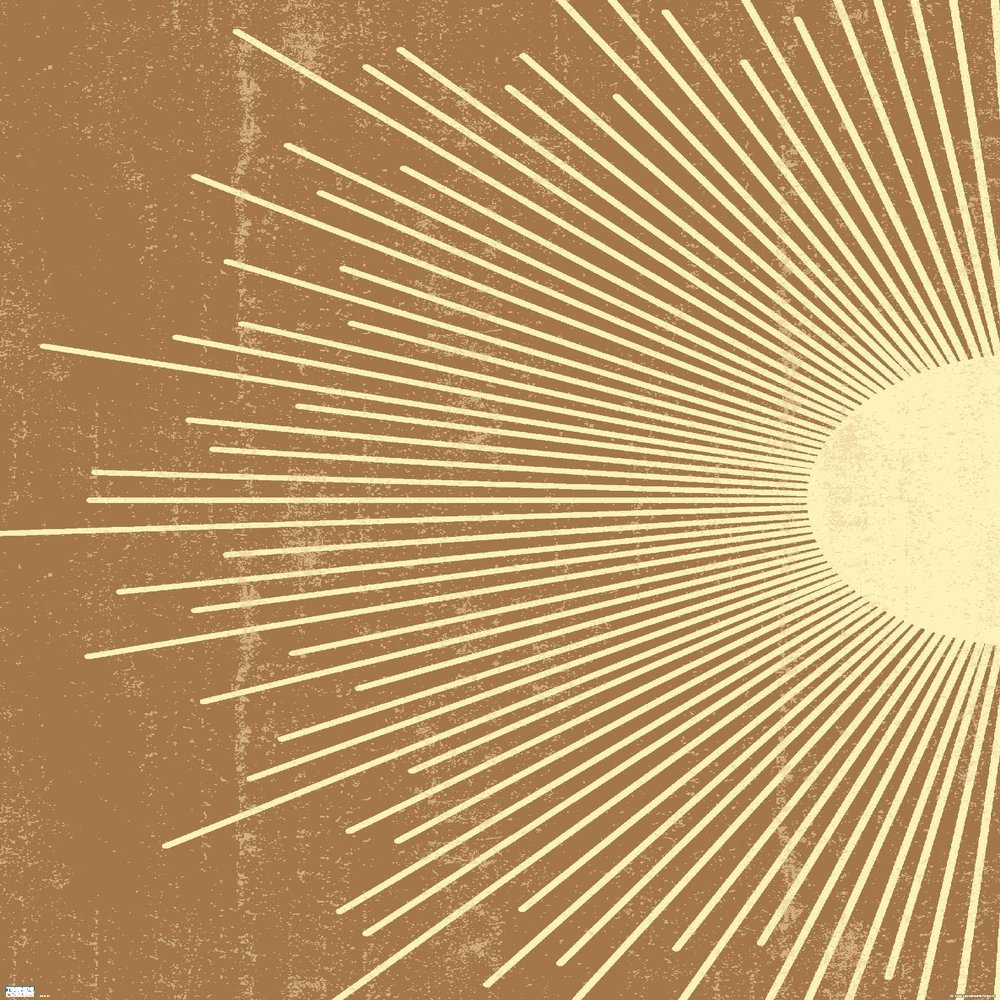 Trends International Abstract Sun Wall Poster, 22.375" x 34", Premium Unframed Version