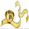 Frienemy Presents Brass Om Diya with Handle Stand for Mandir, Golden, Set of 2#Frienemy-0061 view 4