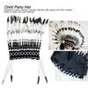 HEEPDD Feather Headdress, Black, Kids and Adult Costume Accessory for Party, Photo Props view 3