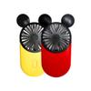 DecoLife Cute Handheld Mini USB Fan, Rechargeable Portable Fan, 3 Adjustable Speeds and Wearable Accessories, Pocket Size for Indoor Or Outdoor Activities, 2 Pack (Red+Yellow) view 1