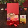 Frienemy Presents Diwali Gift Items Hampers Set for Family Members Corporate Employee Gift Box of Crystal Diya for Diwali - Diya Oil Lamp for Puja - Set of 4#Frienemy-0345 view 1