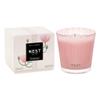 NEST New York Scented 3-Wick Candle, Himalayan Salt & Rosewater - 21.2 oz - Up to 100-Hour Burn Time - Reusable Glass Vessel view 1