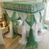 ZYYWX Bed Canopy Princess Style Lace Tent, Floor-to-Ceiling Mosquito Net/Bed Curtain with Stainless Steel Bracket, Easy to Install (Color : A8, Size : 180x200x210cm) view 3