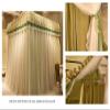ZYYWX Bed Canopy Luxury Palace Lace Tent, Shading Windproof Mosquito Net, Floor-to-Ceiling Bed Curtain with Bracket (Color : A4, Size : 180x220x210cm) view 2