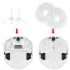 BeiLan Replacement Accessories Compatible with Robot Sweeping Narwal T10,Microfiber X2 Filters X4 Side Brushes X4 Mop Cloth X1 Brush view 2