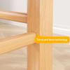 Solid Wood Stool Wooden Small Foot Step Stools Wooden Stool Step Small Footstool Bench Plant Stand Rustic Fishing Wood Stools for Adults Living Room,Bathroom, Kitchen, Office, Garden Small Seat view 3