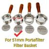 Ruilida Espresso Puck Screen 51mm, Reusable 1.7mm Thickness 150m 316 Stainless Steel Professional Barista Coffee Filter Mesh Plate for Espresso Portafilter Filter Basket (51mm) view 2