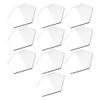 10pcs Guest Card Place Cards Seat Cards Blank Seating Banquet Supplies Name Tags Location view 1