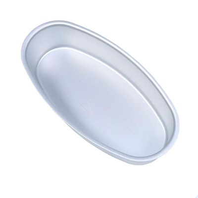 cheesecake pan Cake Pan Oval Non-stick Aluminum Bakeware Cheese Cake Pan Molds8.43 x 3.94 x 2.17 in cake mold (Color : B)