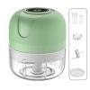 Garlic Press Mini Electric Garlic Chopper Ginger Masher Machine USB Charging Chili Vegetable Crusher Kitchen Tool 100/250mL (Color : A-100ml) view 1