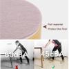 LUOFDCLDDD Furniture Legs4 Liftniture Risers Bed Risers,Self-Adhesiveniture Legs Made of Carbon Steel,Raised Cabinet Legs Chair Bed Sofa and Coffee Table Feet,Round,Punch-Free/Black/6 * 5Cm view 3