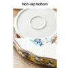 plates Personality Japanese Round Ceramics Plate for Kitchen Spaghetti Sushi Maincourse Fruit Snack Plate 6.5 Inch 8.5 Inch dinner plates (Pattern : Yellow bird, Size : 6.5 inch) view 4