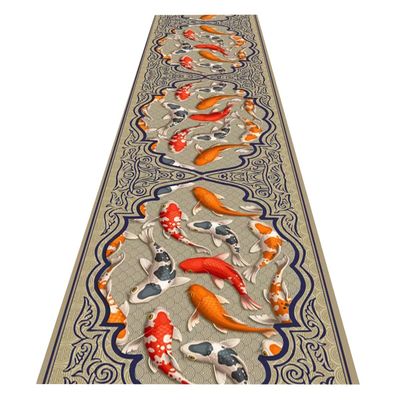 3D Runner Rug for Hallways Non Slip Hallway Entry Carpet Low Pile with Rubber Backing Hallway Entryway Living Dining Room Area Rug Washable Customizable Size ( Size : 120x280cm )