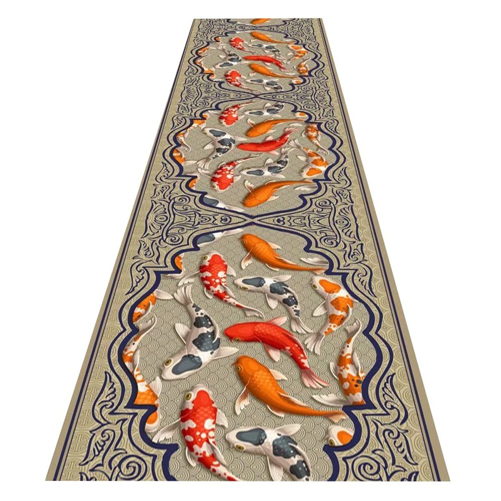3D Runner Rug for Hallways Non Slip Hallway Entry Carpet Low Pile with Rubber Backing Hallway Entryway Living Dining Room Area Rug Washable Customizable Size ( Size : 120x280cm )