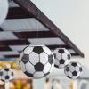 10 Inch Soccer Paper Lanterns Sports Soccer Themed Birthday Party Decorations Supplies Party Favors - Pack of 5 view 2