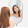 WX-7WXFC Personal Makeup Mirrors,Metal Framed Bathroom Mirror,Thick Mirror,Clear Imaging,Aluminium Frame Wall Mirror,Dresser,Bedside Table,countertop,Bathroom,Wall Mirror view 4