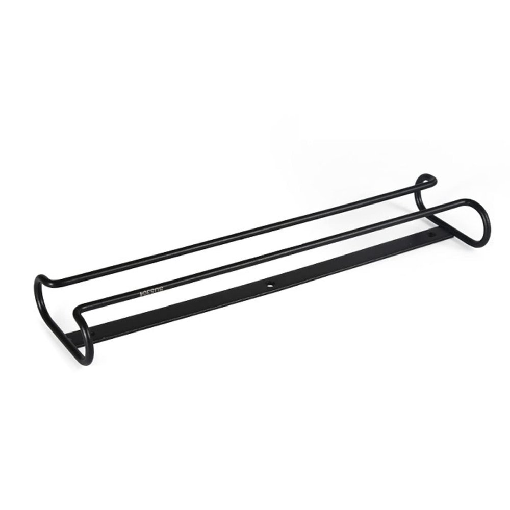14 Inch Wine Glass Rack, Stainless Steel Under Shelf Wine Glass Holder, Can Hold 3-5 Wine Glasses, Hanging Hanger Stemware Holder For Bar Kitchen(Black/Chrome) (Color : Black, Size : 1pcs)