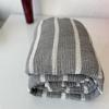 100% Cotton Muslin Throw Blanket, 4 Layers Bedspread, Soft Turkish Cotton Muslin Bed Cover, Reversible Coverlet, Anthracite Gray (King Size 95x102-230x260cm) view 2
