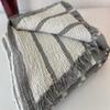 100% Cotton Muslin Throw Blanket, 4 Layers Bedspread, Soft Turkish Cotton Muslin Bed Cover, Reversible Coverlet, Anthracite Gray (Twin Size 63x90-160x230cm) view 3