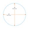 Pro Safe Glass 30" Round Tempered Clear Glass Table Top - 1/2" Thick with Bevel Edge view 2