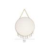 jinyi2016SHOP Jewelry hanger Exquisite Interior Ornament Metal Grid Shape Earring Holder Wall Mounted Hanging Jewelry Organizer with Hooks for Dangle Jewelry tree view 2