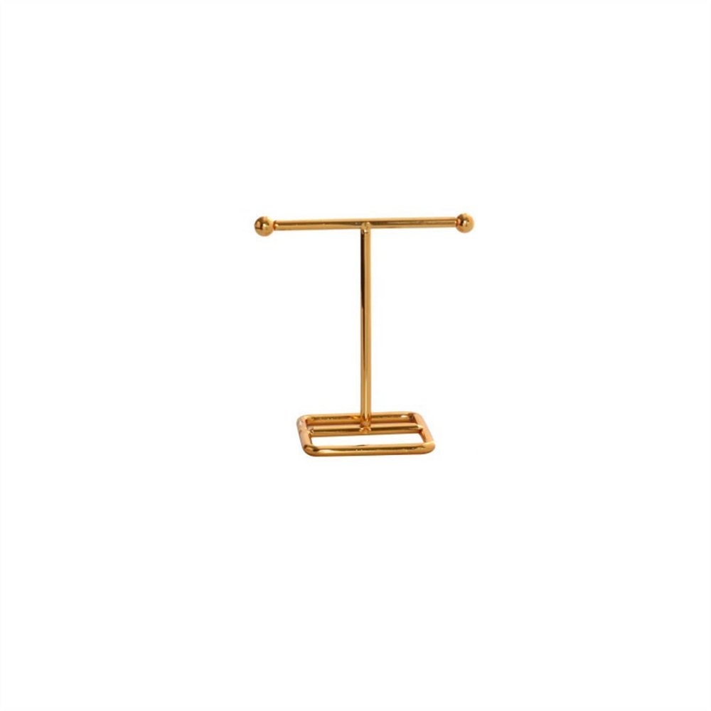 jinyi2016SHOP Jewelry Hanger Creative Wrought Iron Jewelry Rack Ring Earrings Necklace Hanger Storage Rack Live Shooting Props Display Stand Ladies Jewelry Tower Jewelry Tree (Color : Small)