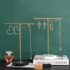 jinyi2016SHOP Jewelry Hanger Jewelry Stand Metal T Shape Jewelry Display Bracelet Chain Necklace Earring Rings Display Rack Organizer Shelf Jewelry Tree (Color : White) view 4