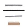 jinyi2016SHOP Jewelry Hanger Creative Earring Rack Storage Hanging Earrings Ear Clip Rack Household Jewelry Display Rack Jewelry Rack Jewelry Tree (Color : Black) view 1