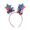 Dzrige Patriotic Head Boppers Headband,American Flag & Stars Headband with Tassel for Independence Day Fourth/4th of July Party Props Decoration view 1