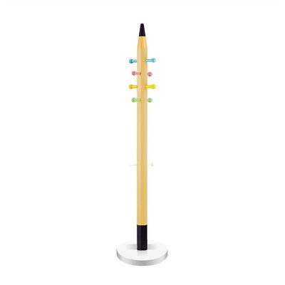 Clothing Garment Rack PVC Coat Rack Metal Stand - Hall Tree Entry-Way Furniture Best for Hanging Up Jacket, Purse, Hand-Bag, Cloth, Hat, Winter Scarf Holder Clothing Racks (Color : Yellow)